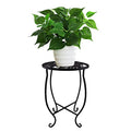 TLBTEK 2 pcs Indoor Planter Stand,Metal Plant Stands Outdoor ,Modern Flower Pot Stand Holder Rack Display for Home,Kitchen,Patio,Garden, Corner, Balcony and Bedroom