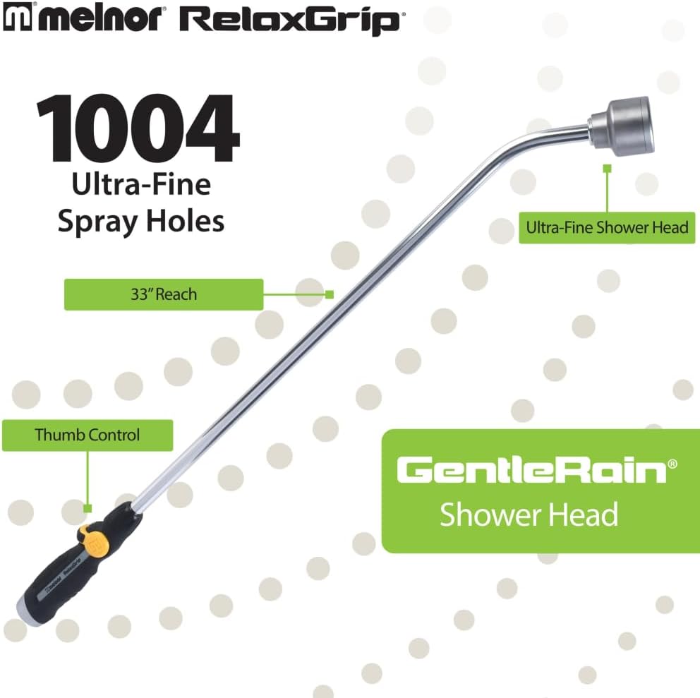 Melnor R15106 RelaxGrip Ultra-Fine 33" Shower Head Watering Wand