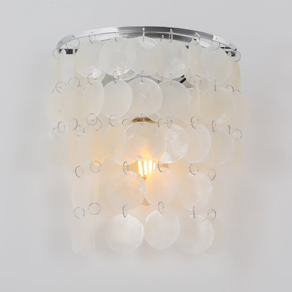 Modern Dimmable Design Wall Mount Semi-cylinder Lighting Fixture Silver Wall Sconce for Living Rooms
