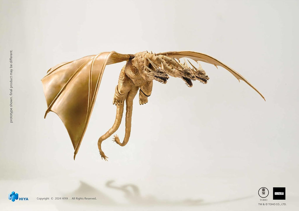 Hiya Toys Godzilla vs. King Ghidorah - King Ghidorah Exquisite Basic Series Previews Exclusive Action Figure