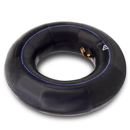4.10/3.50-5 Heavy Duty Inner Tube for Wheelbarrows, Mowers, Hand Trucks and More, with TR-87 Bent Valve Stem (2 Pack)