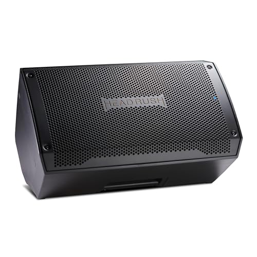 HeadRush FRFR112 MKII - 2500W Electric and Bass Guitar Amp, 12" Full-Range Flat-Response Bluetooth Speaker for Multi-FX and Amp Modeling Processors