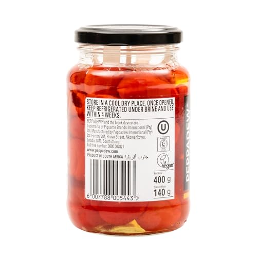 Peppadew Whole Piquante Peppers Mild (400g)
