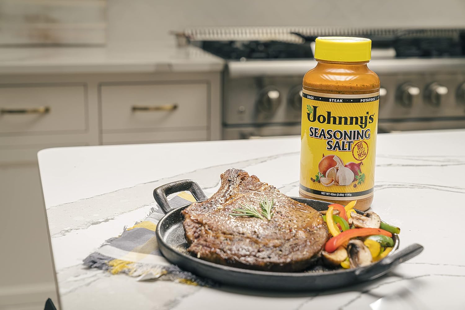 Johnny's Seasoning Salt, No Msg, 42 Oz