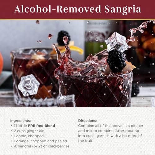 FRE Red Wine Blend, Alcohol-Removed, 750mL Wine Bottle