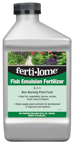 Fertilome (10611) Fish Emulsion Fertilizer 5-1-1 (16 oz)