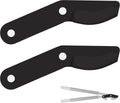 (2-Pack) Steel Replacement Blade for Fiskars Loppers - Compatible with PowerGear Bypass Lopper25" & 31" and 27" PowerGear 2 Bypass Loppers - Loppers Large Blade for Fiskars Garden Tools - Black