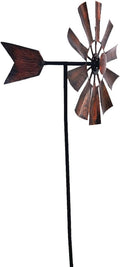 BinaryABC Outdoor Yard Windmill Metal Wind Spinner,Wind Sculptures Spinners Yard Decor Pinwheel,for Garden Yard Lawn Patio Decoration