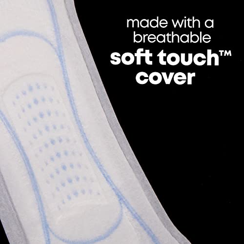 U by Kotex Clean & Secure Ultra Thin Pads, Heavy Absorbency, 56 Count (Packaging May Vary)