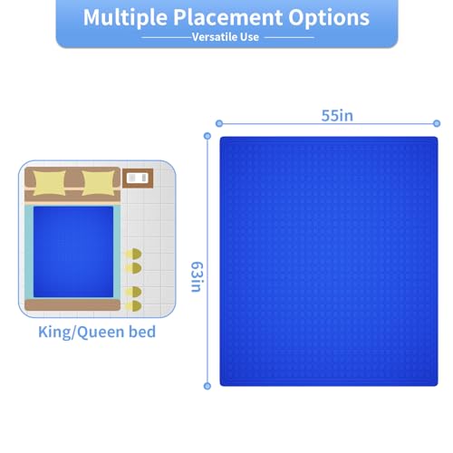Bed Cooling System Mattress Cooling & Heating Bed Pad, Water Bed Cooler Ideal for Hot Sleepers Night Sweats Single Size 63 * 27.6in
