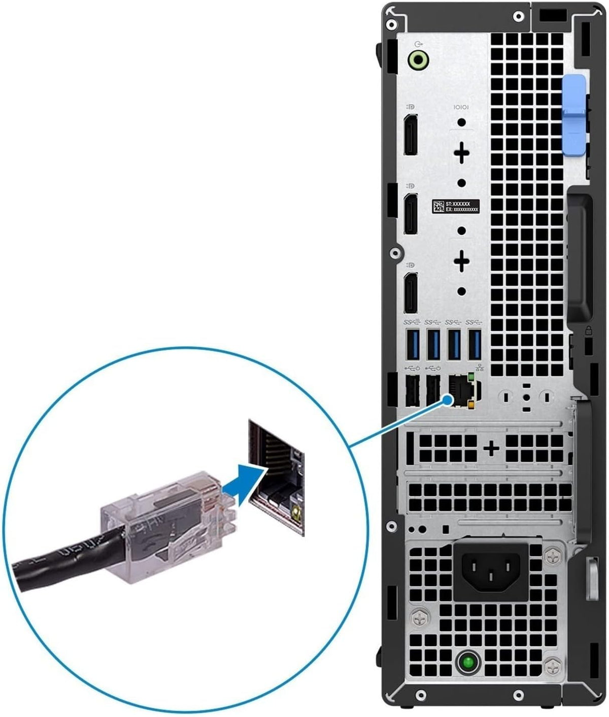 Dell OptiPlex 7000 Desktop Computer - Intel Core i5 12th Gen i5-12500 Hexa-core (6 Core) 3 GHz - 16 GB RAM DDR4 SDRAM - 512 GB M.2 PCI Express NVMe 3.0 x4 SSD - Small Form Factor - Black