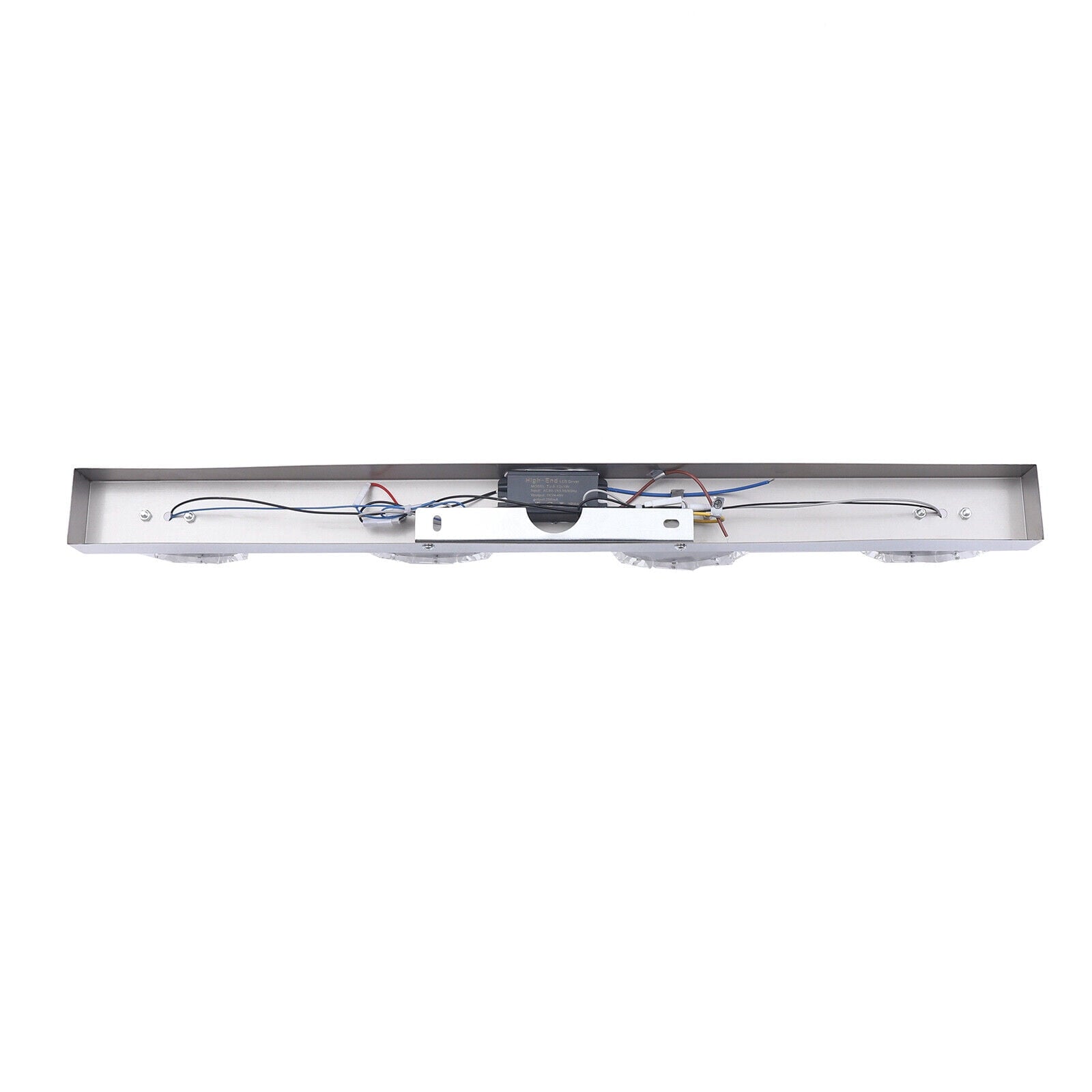 Modern LED Crystal Mirror Light Front Wall Lamp Bathroom Vanity Light Fixture for Bathroom, Mirror-front