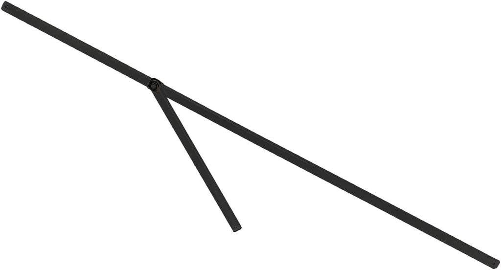 for Ozark Trail Simple Push 10x10 Instant Canopy Gazebo Upper Peak Truss Bars Metal Replacement Parts (Black)