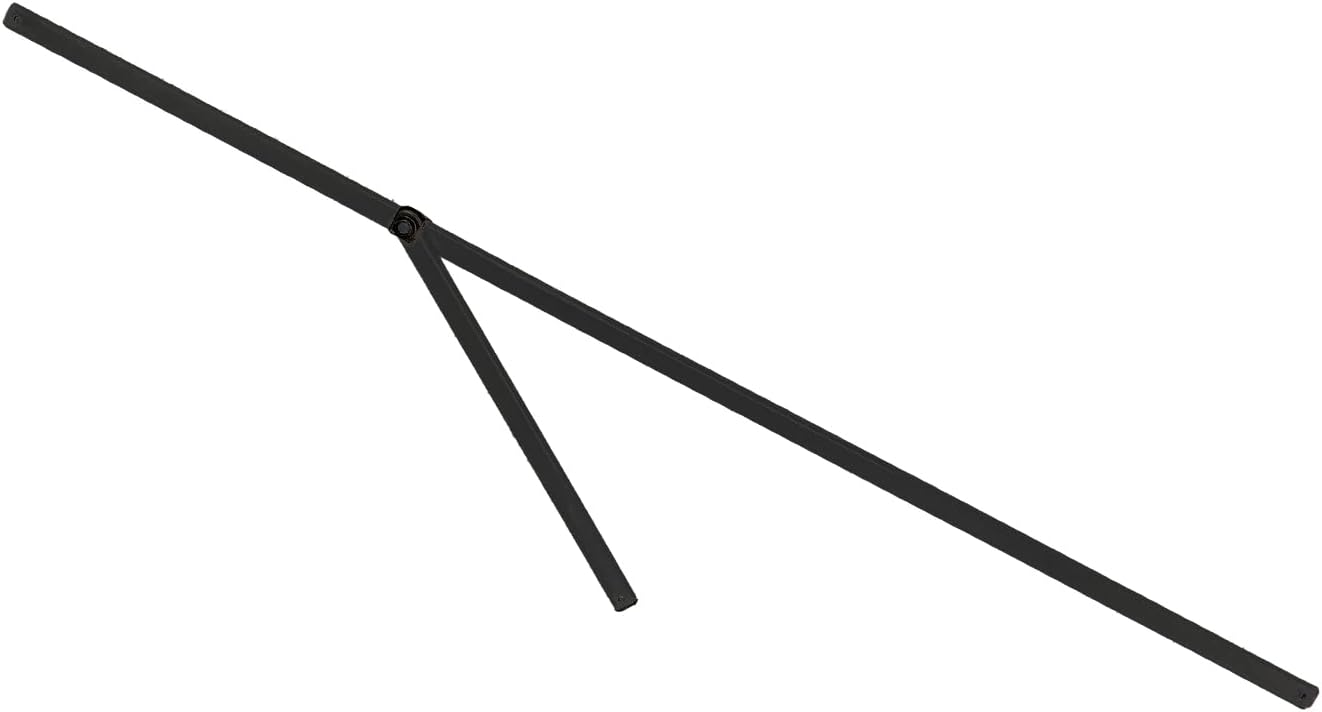 for Ozark Trail Simple Push 10x10 Instant Canopy Gazebo Upper Peak Truss Bars Metal Replacement Parts (Black)