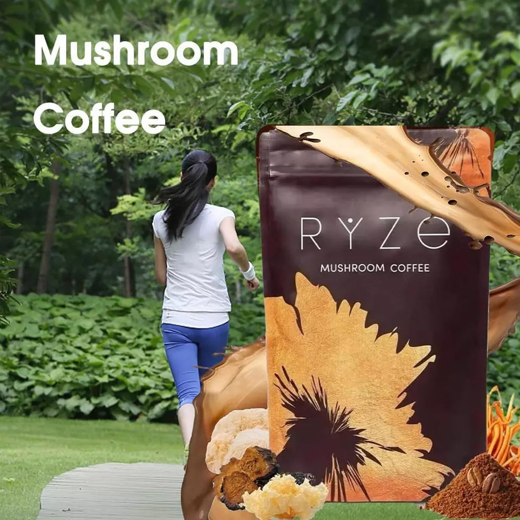 RYZE Mushroom Coffee Organic Mushroom Coffee New Organic Ryze Mushroom Coffee - 1 Pack