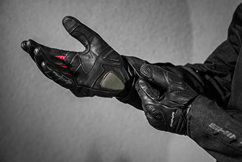SHIMA Rush Motorcycle Gloves - Breathable Reinforced City Summer Touchscreen Biker Riding Gloves with Protectors