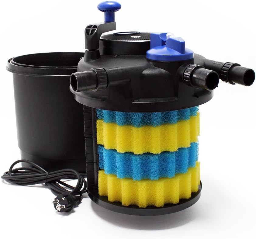 SUN CPF-2500 Grech Pond Bio Pressure Filter, UVC Upto 1600 gal, 13W