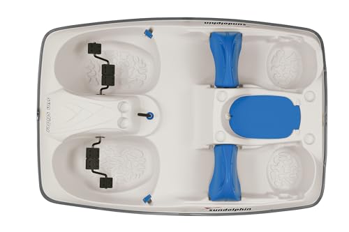 Sun Dolphin Sun Slider 5 Seat Pedal Boat with Canopy