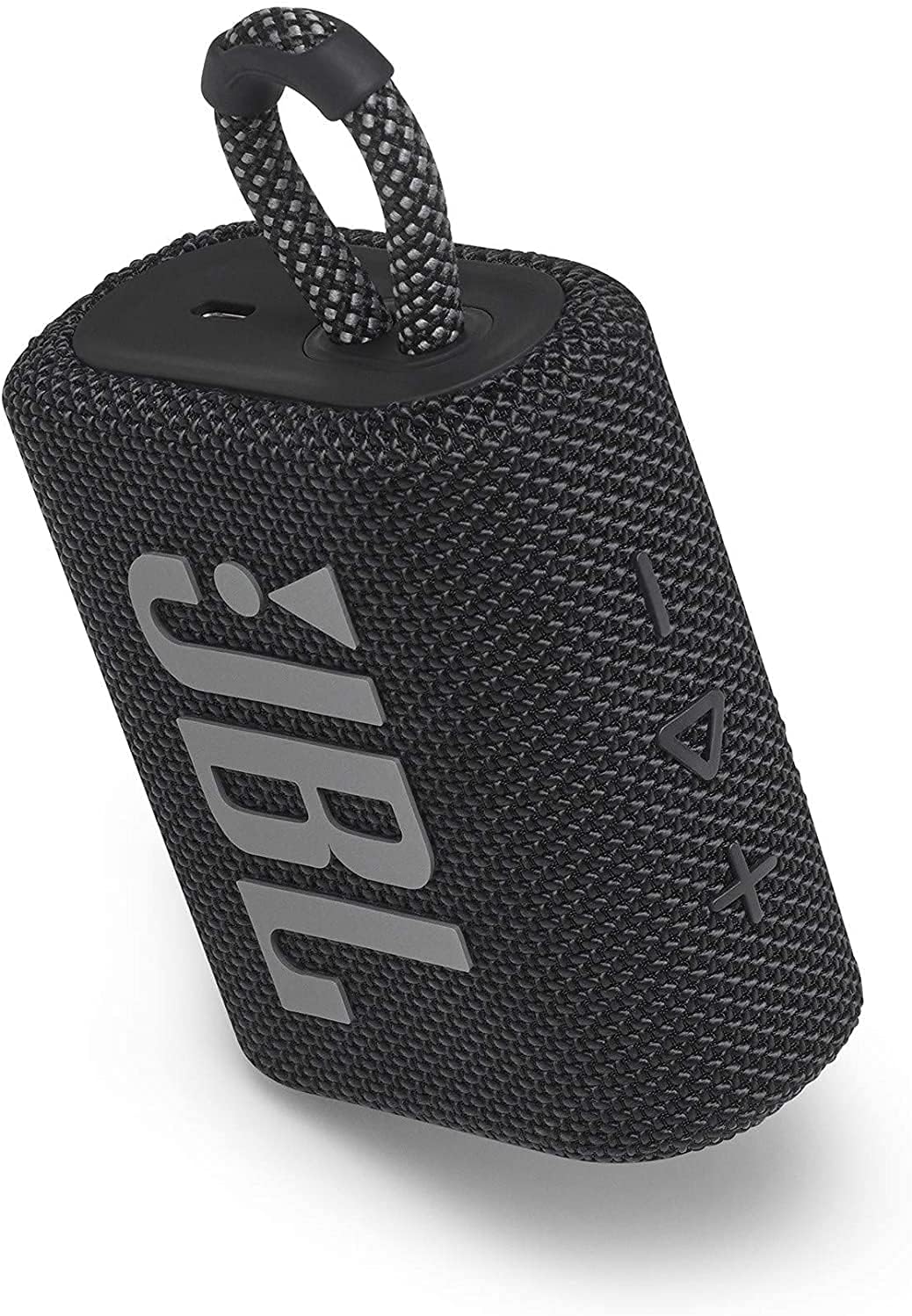 JBL Go 3 Portable Waterproof Wireless Bluetooth Speaker Bundle with Premium Carry Case (Black)
