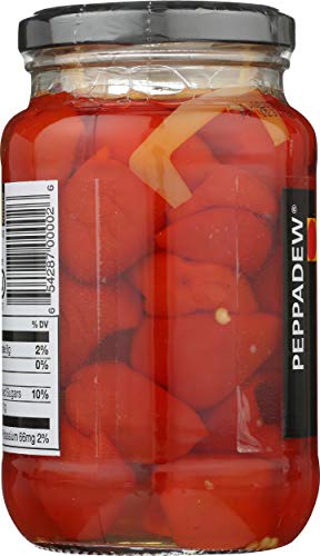 PEPPADEW Sweet Piquant Peppers, 14 Ounce
