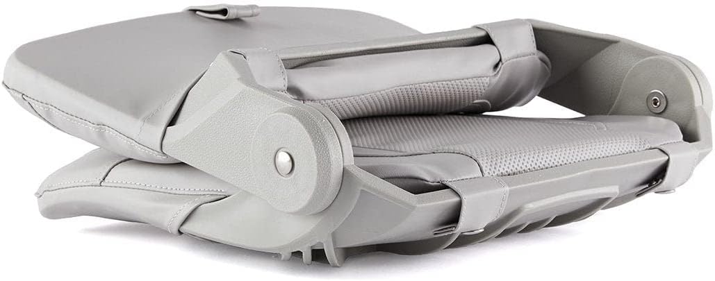 DeckMate Compact Folding Fishing Seat - Gray