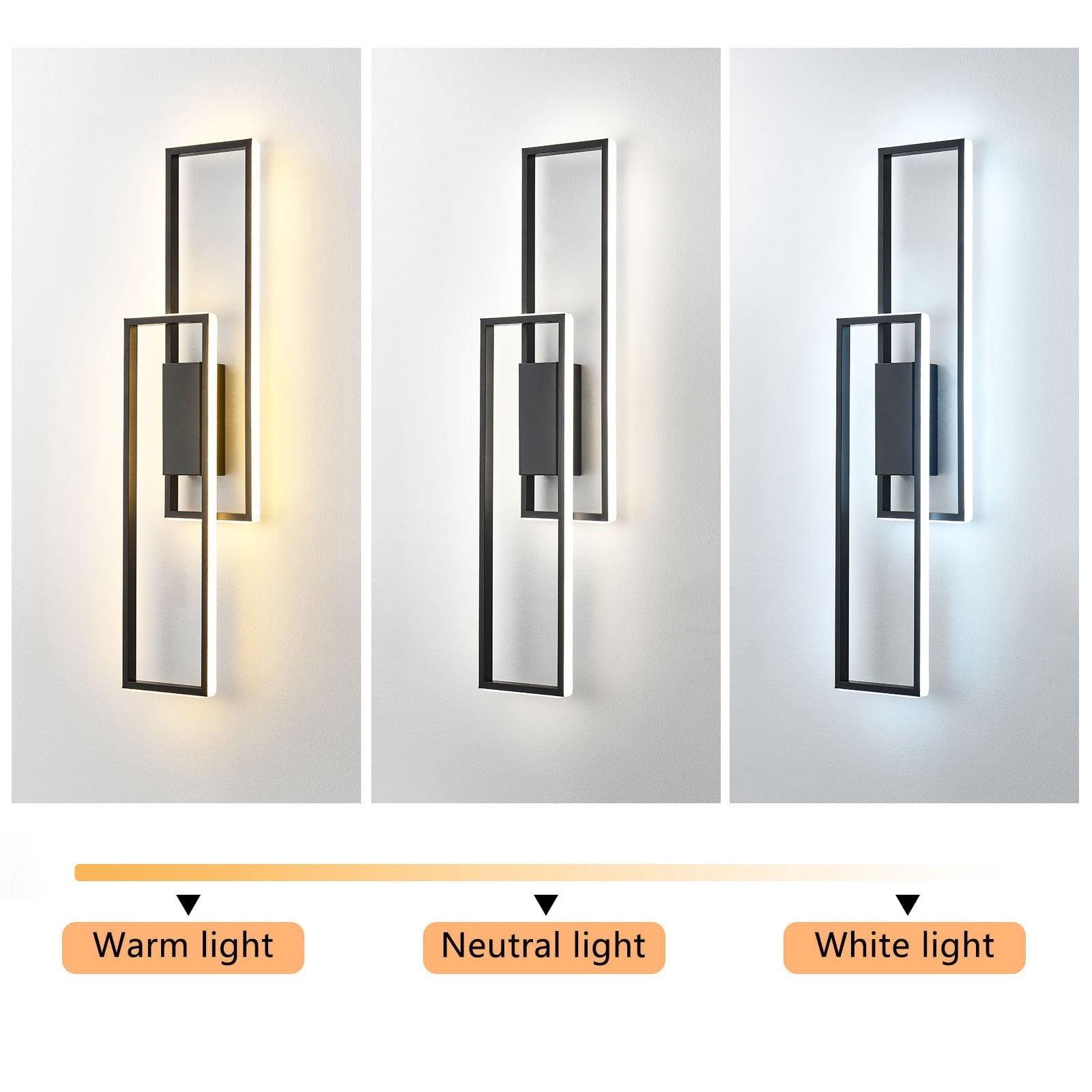 Modern LED Wall Lamp Fixture Sconce Bedroom Bedside Living Hallway Stair light for Bedrooms, Living Rooms