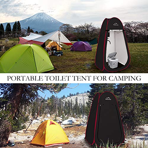 Your Choice Oversized 6.89FT Pop Up Privacy Tent - Camping Shower Changing Tent, Portable Bathroom Toilet Room