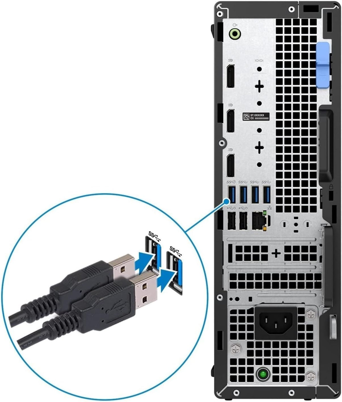 Dell OptiPlex 7000 Desktop Computer - Intel Core i5 12th Gen i5-12500 Hexa-core (6 Core) 3 GHz - 16 GB RAM DDR4 SDRAM - 512 GB M.2 PCI Express NVMe 3.0 x4 SSD - Small Form Factor - Black