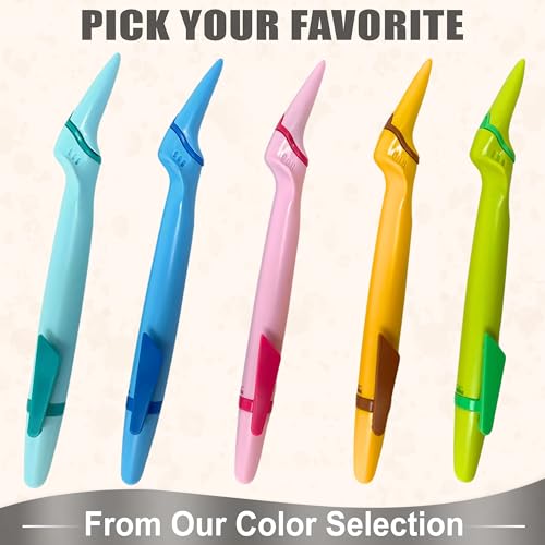 Lefty’s Left Handed Erasable Pen No Smear - Smudge Free Soft Grip - Effortless Writing Comfort - Quick-Dry Pens for Back to School - Gifts for Left-Handed People, Lefty Adults, Kids