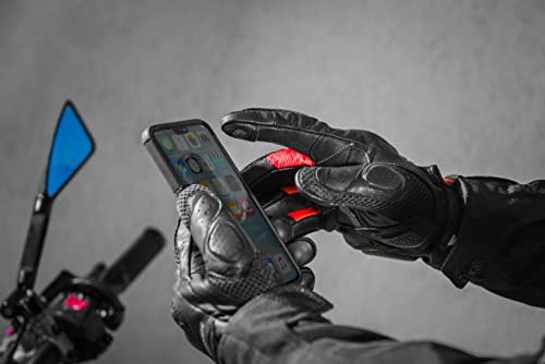 SHIMA Rush Motorcycle Gloves - Breathable Reinforced City Summer Touchscreen Biker Riding Gloves with Protectors