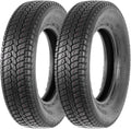 Trailer Tires ST175/80D13, 6PR Load Range C, 13in Fuel-Saving Design, 175 80 13, Set of 2