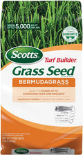 Scotts Turf Builder Grass Seed Bermudagrass, Mix for Full Sun, Built to Stand Up to Heat & Drought, 5 lbs.