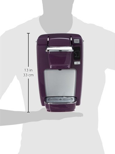 Keurig K15 Coffee Maker, Single Serve K-Cup Pod Coffee Brewer, 6 to 10 oz. Brew Sizes, Platinum