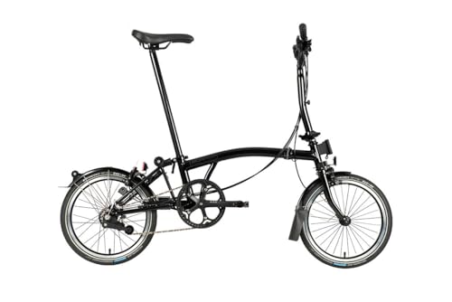 Brompton C Line 2 Speed Folding Bike - Black