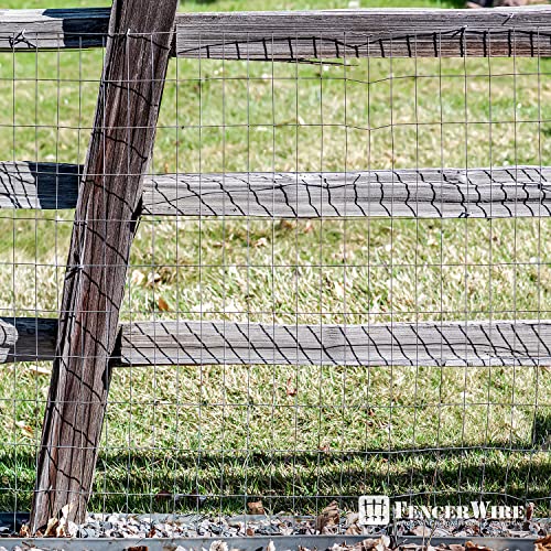 Fencer Wire 14 Gauge Galvanized Welded Wire Mesh Size 2 inch by 4 inch
