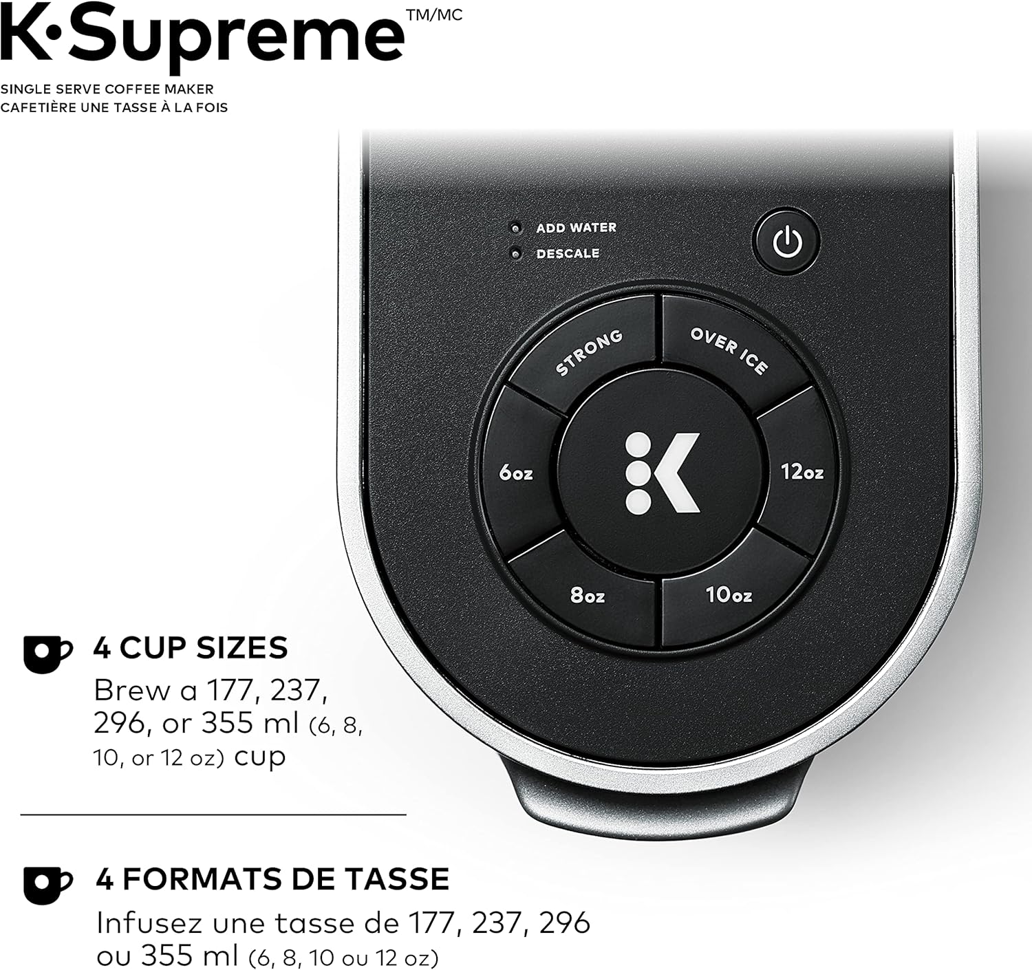 K-Supreme Single Serve K-Cup Pod Coffee Maker