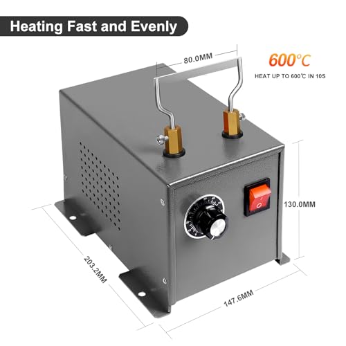 Electric Rope Cutter Hot Knife Thermal Cutting Tool for Fabric Nylon Webbing Belting Ribbon - Seatld Hot Wire Cutting Tool (60W Seat-type rope cutter with fan)