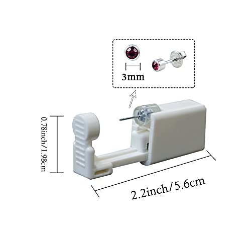 Self Ear Piercing Gun Self Ear Piercing Kit Safety Ear Piercing Gun Kit Tool with Earring Studs