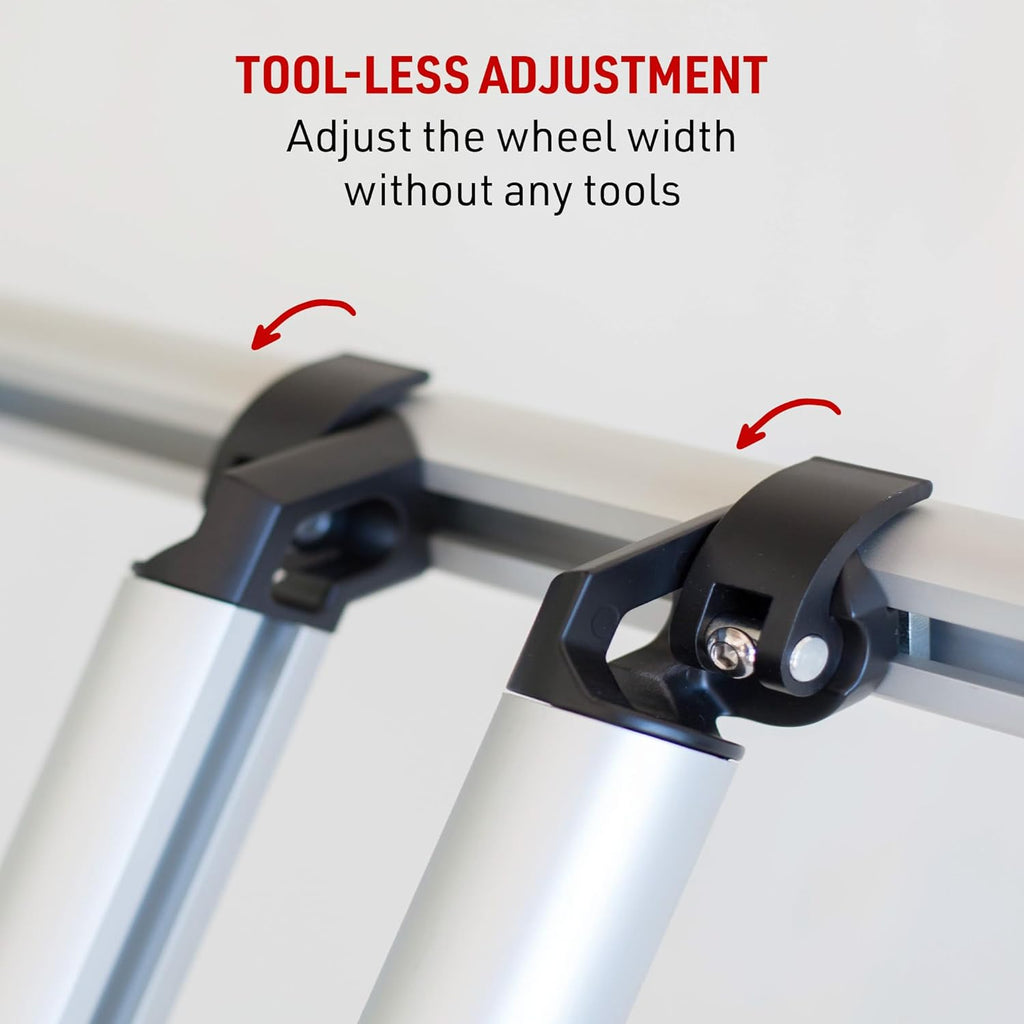 3 Bike Rack for Truck Bed | Ideal Fit for Compact Truck Models | 3 Standard Tire Bike Rack | Effortless Wheel Mount, Skip Front Tire Removal, Drill-Free Installation Ideas