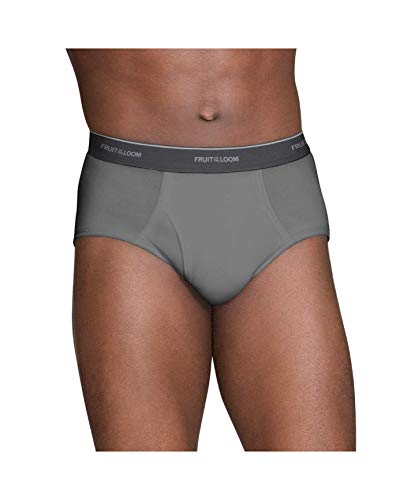 Fruit of the Loom Men's Cotton Mid-Rise Fashion Briefs 3-Pack