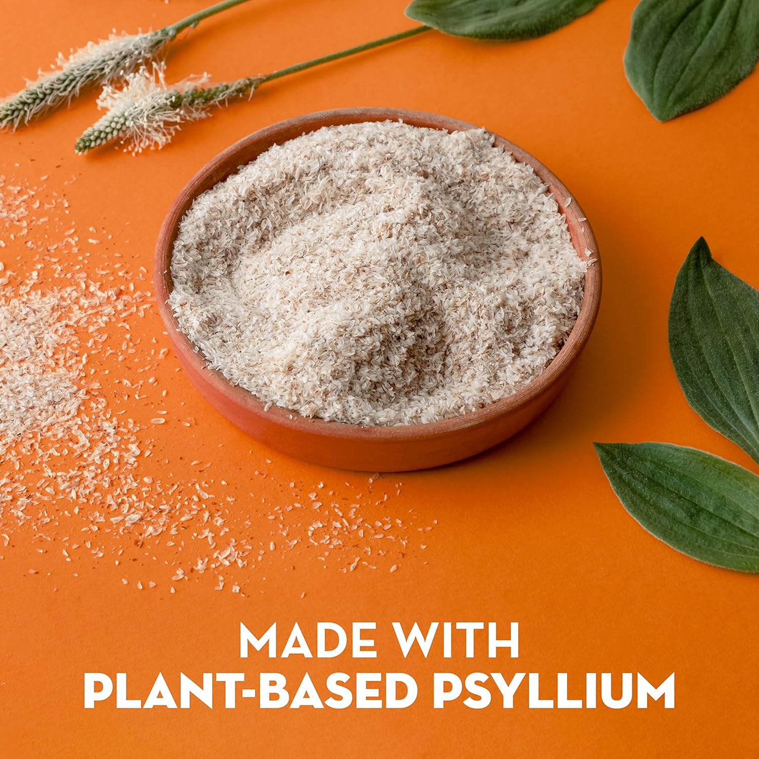 Metamucil, Psyllium Husk Fiber Supplement, 3-in-1 Fiber for Digestive Health, Plant Based, 100 Capsules (Pack of 2)