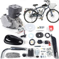 Bicycle Motor Kit,100cc 2 Stroke Motorized Bicycle Engine Kit, Motorized Bicycle Engine Kit with Air-Cooling, Bike Motor Kit Fit for 26"-28" Bikes