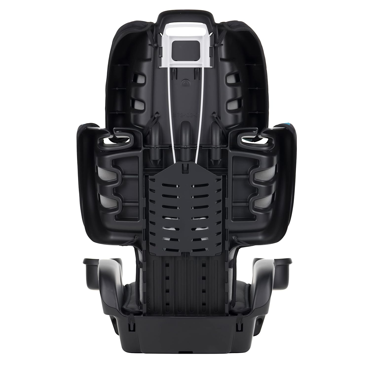 Evenflo Maestro Sport Harness Highback Booster Car Seat, 22 to 110 Lbs., Granite Gray, Polyester & GoTime LX Booster Car Seat (Chardon Black)