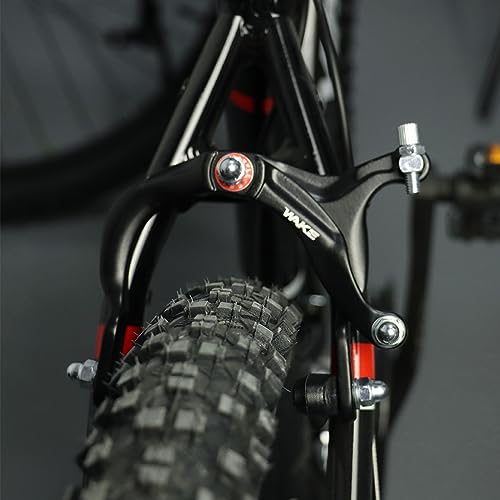 FOMTOR Bike Brake C Brake Caliper Set Bicycle Rear & Front Brakes Kit Aluminum Alloy Side Pull Brake for MTB Mountain Bike, Road Bicycle(1 Pair)