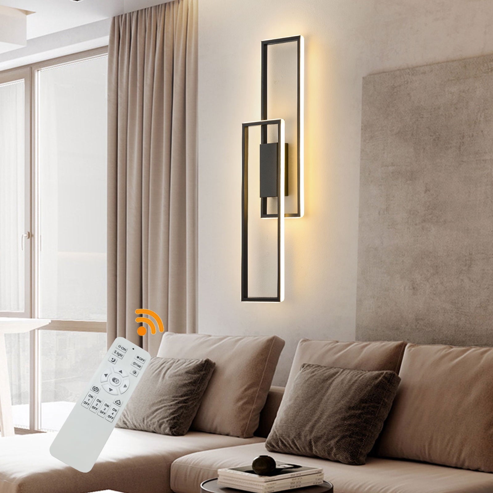 Modern LED Wall Lamp Fixture Sconce Bedroom Bedside Living Hallway Stair light for Bedrooms, Living Rooms