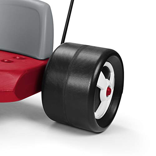 Radio Flyer Deluxe Big Flyer 16 Inch Big Front Wheel Chopper Style Tricycle with Adjustable Seat Recommended for Ages 3 to 7, Red