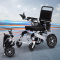 Electric Wheelchairs for Adults Intelligent Lightweight Foldable Electric Wheelchairs Power Wheelchairs for Seniors Compact Portable Airline Approved All Terrain Motorized Wheelchair