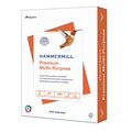 Hammermill Printer Paper, Premium Multipurpose Paper 24 lb, 8.5 x 11 - 5 Ream (2,500 Sheets) - 97 Bright, Made in the USA, 105810C