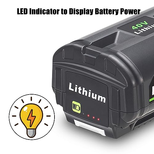 2 Packs 18V Battery Replacement for RYOBI 18V Battery PBP005 P197 P189 P108 P191 P190 P102 P103 P104 P105 P107 P122 Compatible for Ryobi 18V Tools, 6.0Ah