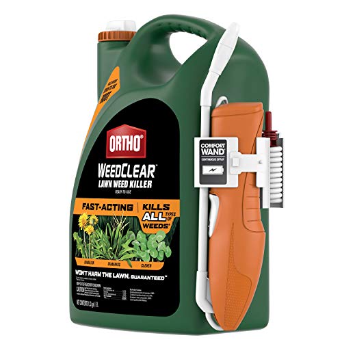 Ortho WeedClear Lawn Weed Killer Ready to Use with Comfort Wand: For Northern Lawns, 1.33 gal.